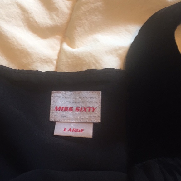 Miss sixty velvet and silk dress - Picture 5 of 5